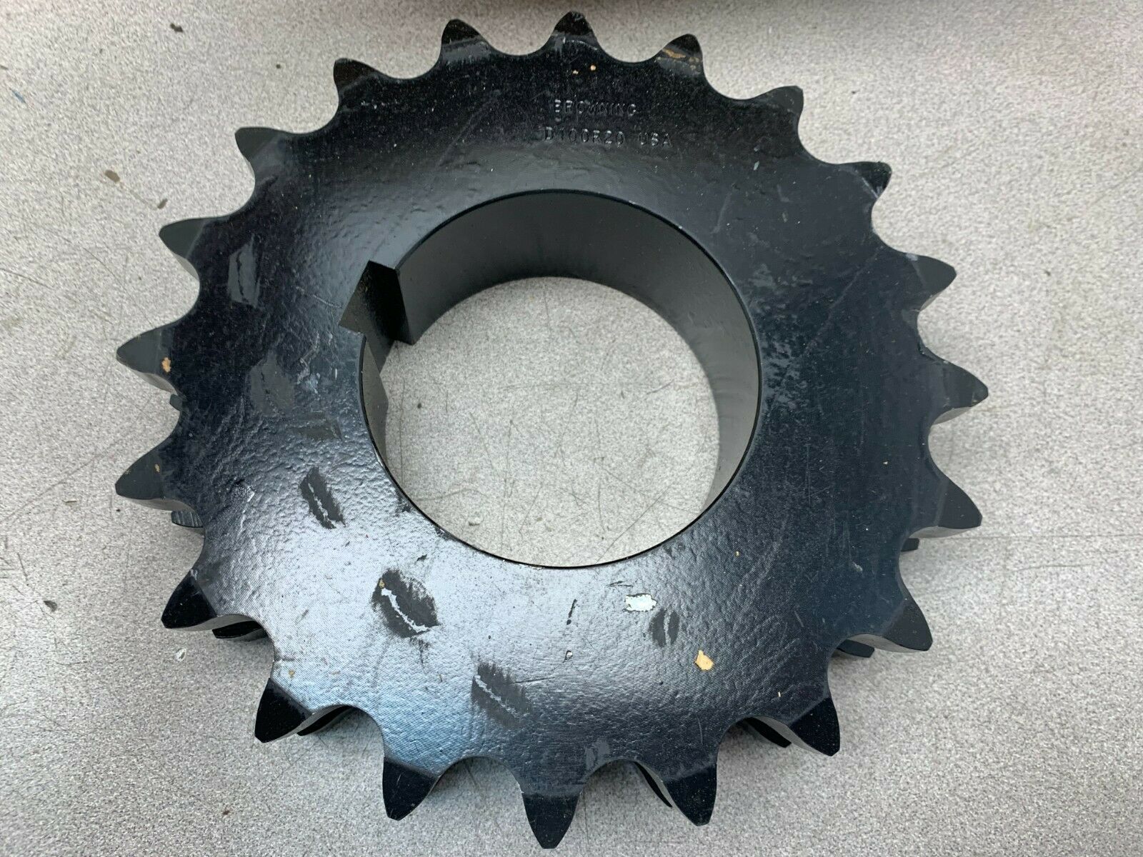 NEW IN BOX BROWNING SPLIT TAPER BUSH DOUBLE SPROCKET D100R20