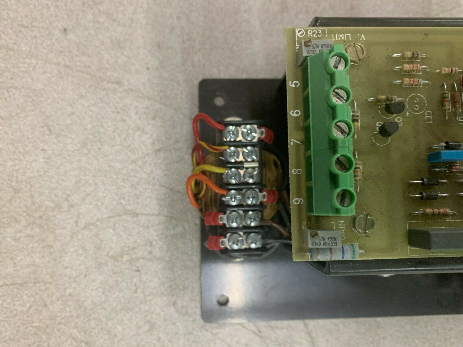 USED PAYNE ENGINEERING VOLTAGE POWER CONTROL 18D-5-30