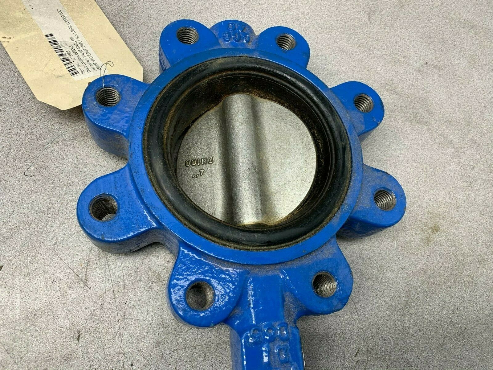 NEW NO BOX FNW 4" BUTTERFLY VALVE FNW732E