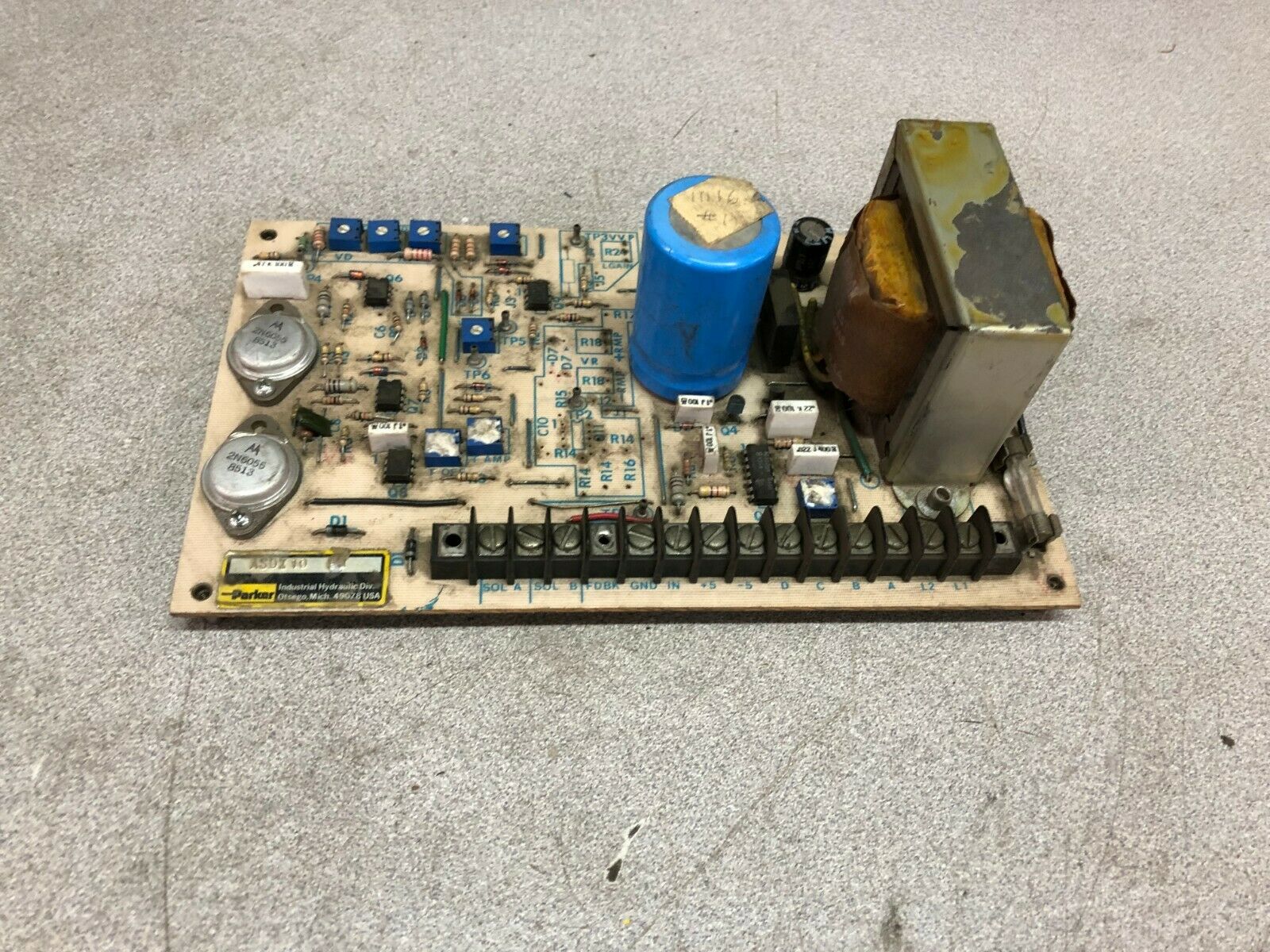 USED PARKER CIRCUIT BOARD ASDI10