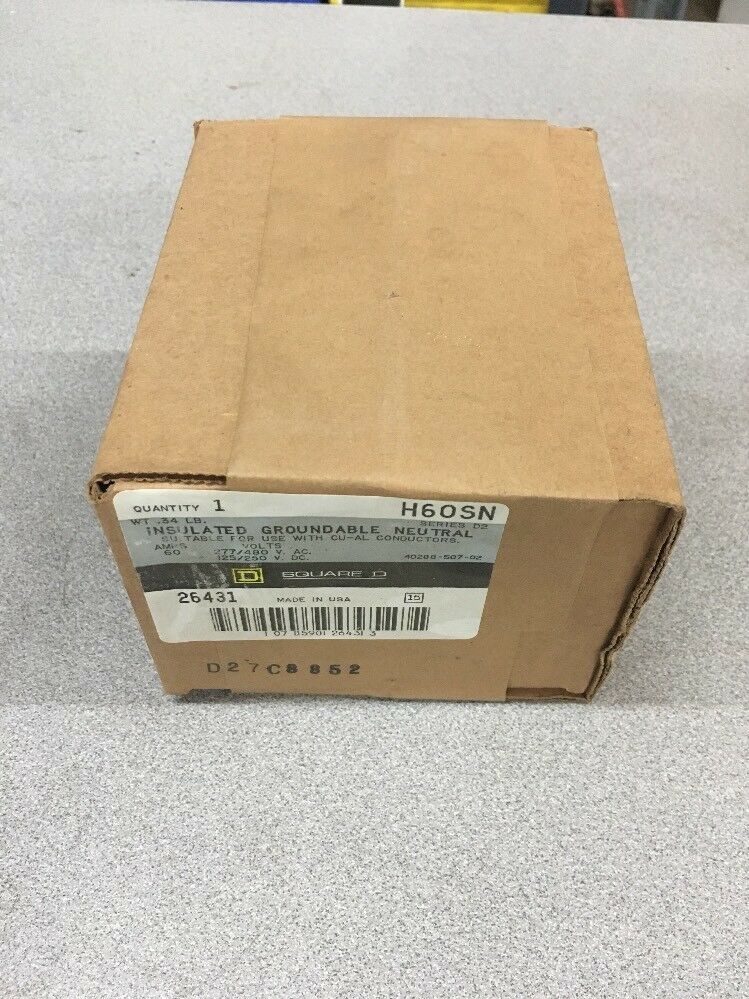 NEW IN BOX SQUARE D CONDUCTOR H60SN