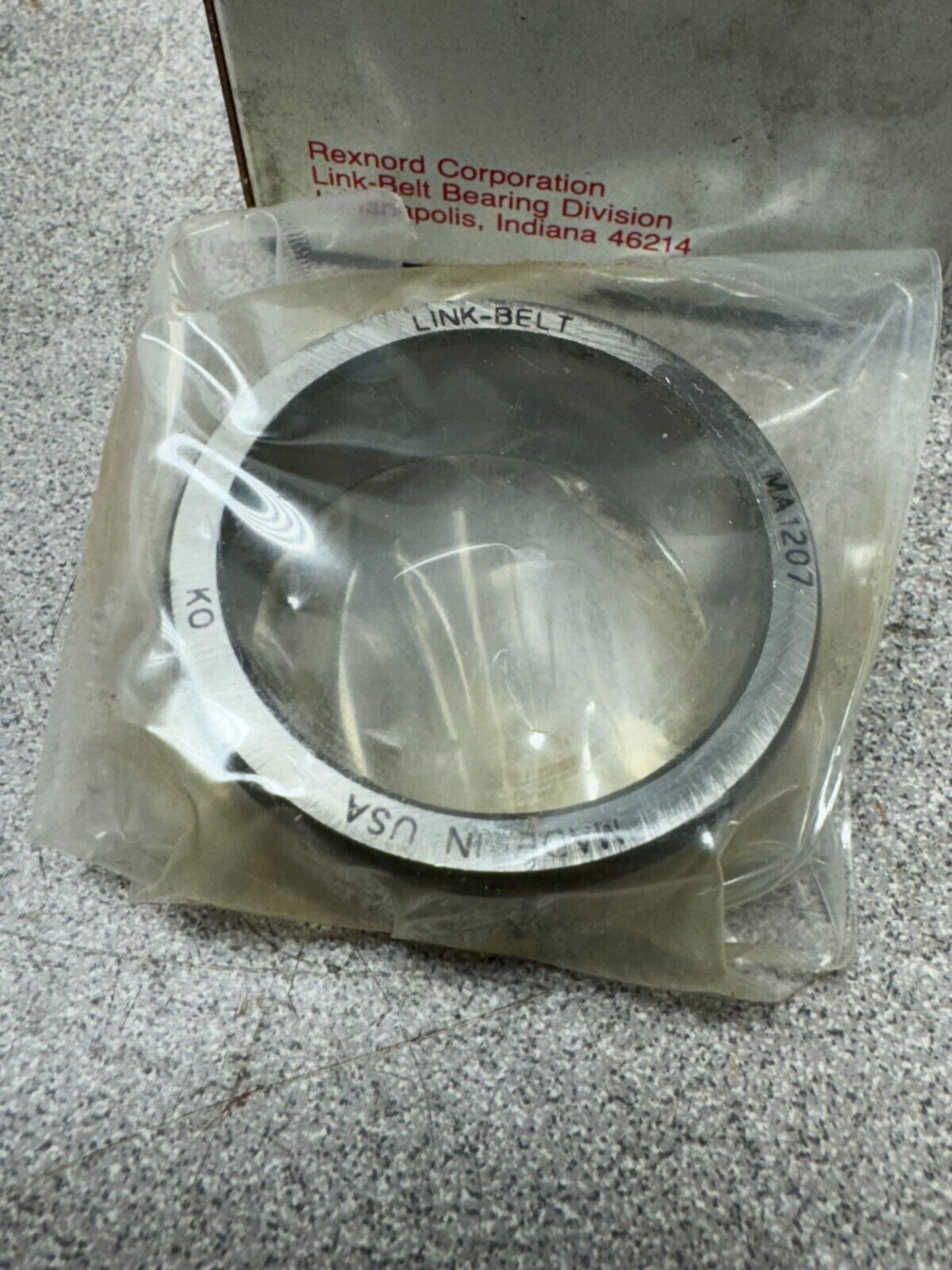 NEW IN BOX LINK-BELT BEARING MA1207