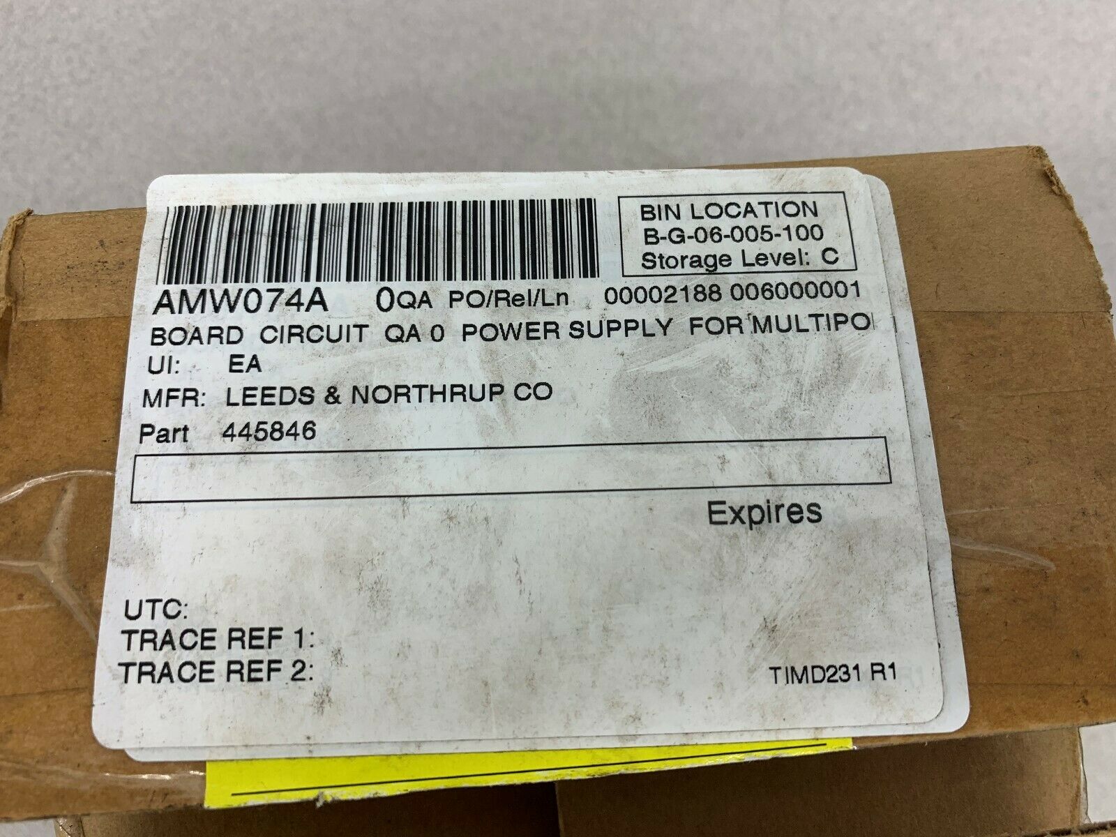NEW IN BOX LEEDS AND NORTHRUP POWER SUPPLY 445846