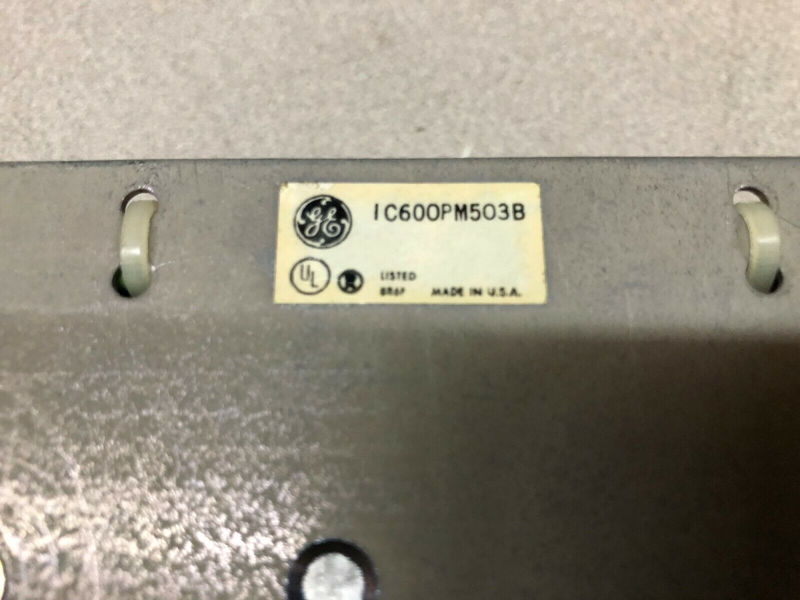 USED GE 115-230 VAC HIGH CAPACITY POWER SUPPLY IC600PM503B