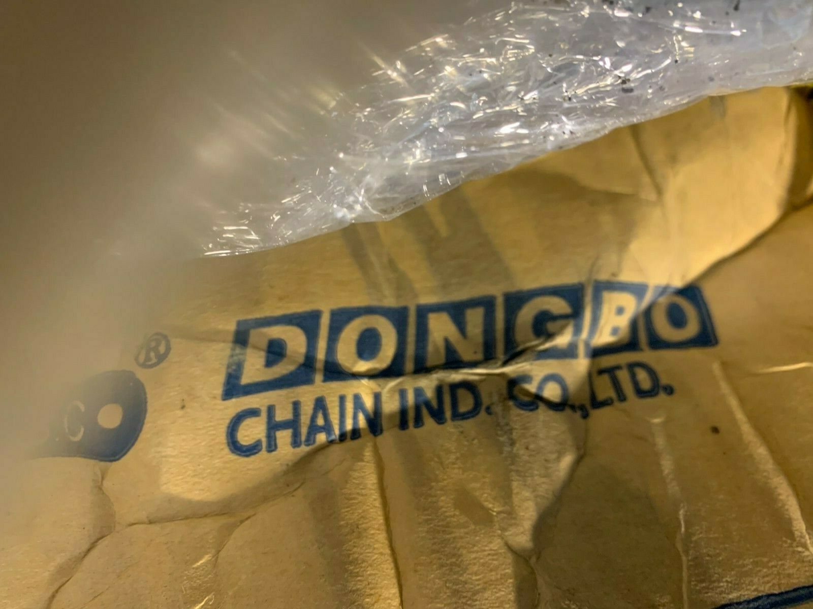 NEW 5FT. DONGBO DBC CHAIN 240-2 COTTERED DOUBLE STRAND ROLLER CHAIN 240-2CP