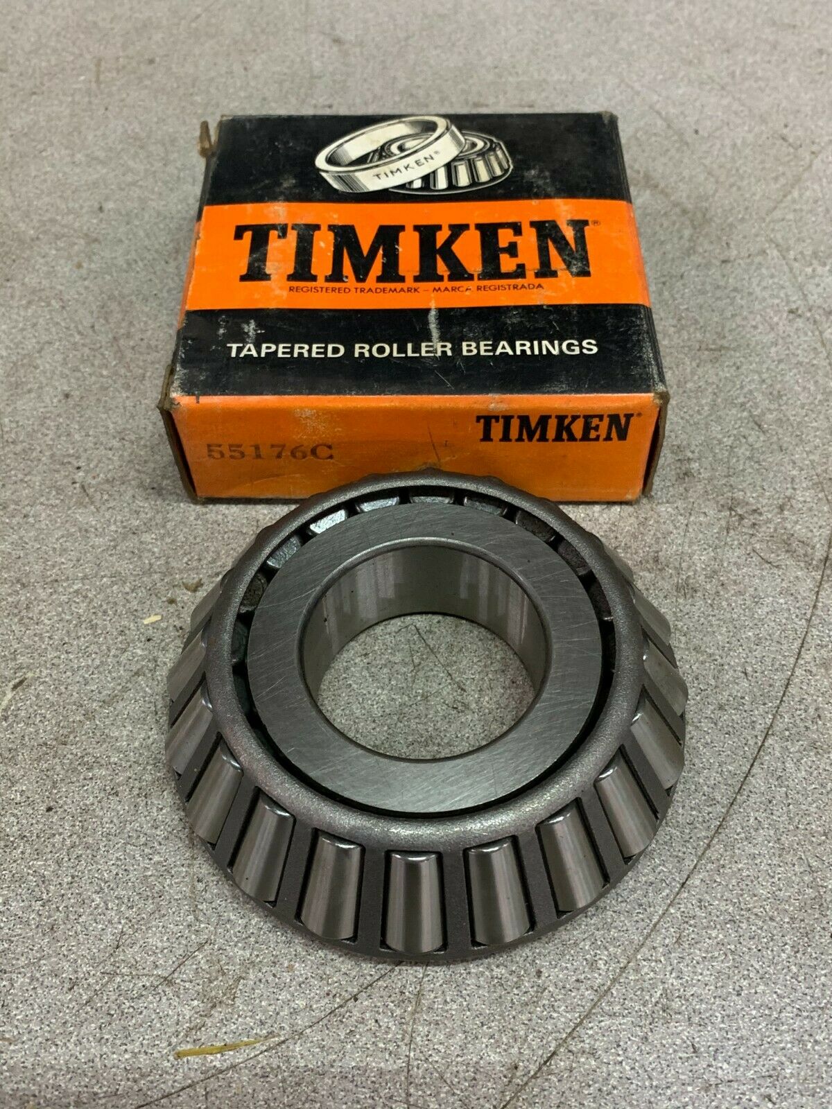 NEW IN BOX TIMKEN TAPERED ROLLER CONE BEARING 55176C