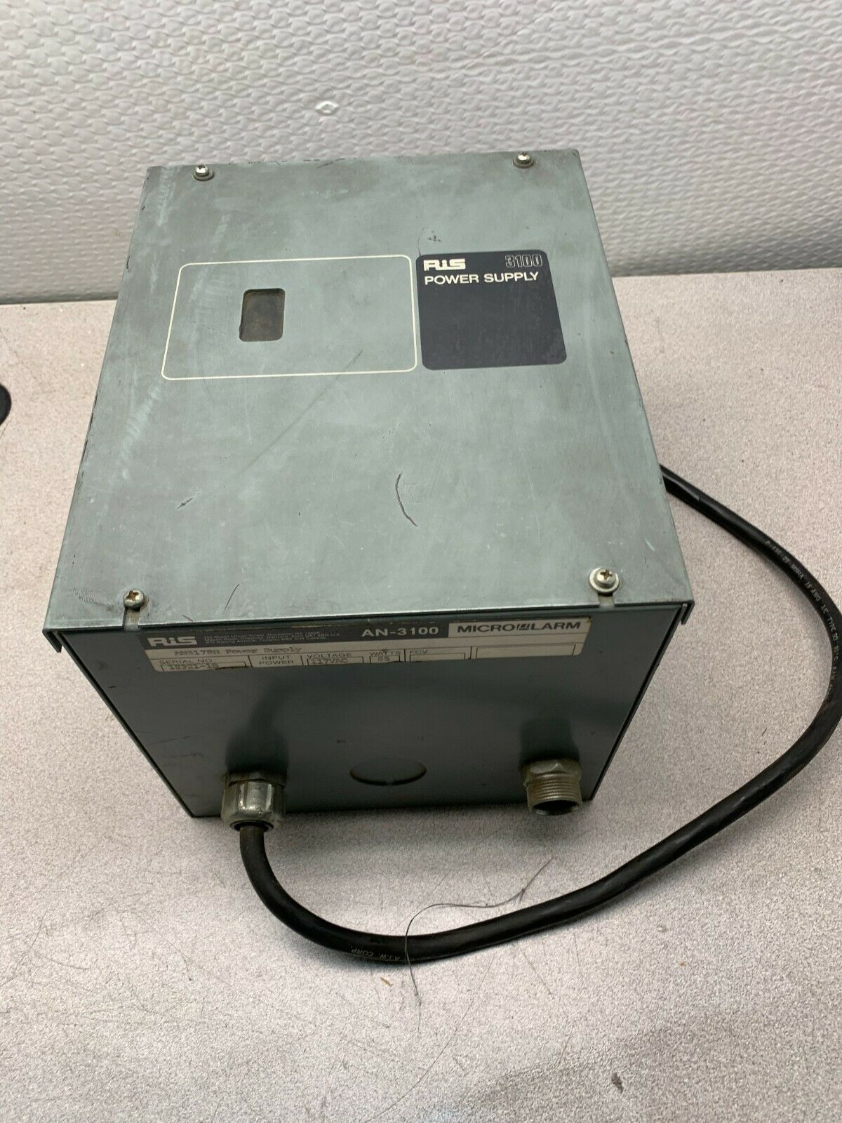 USED RIS AN-3100 POWER SUPPLY AN3178H