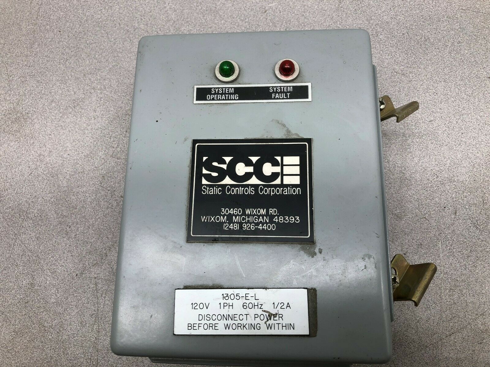 NEW NO BOX SCC MATERIAL FAIL SAFETY MAT CONTROL 1305-5-L