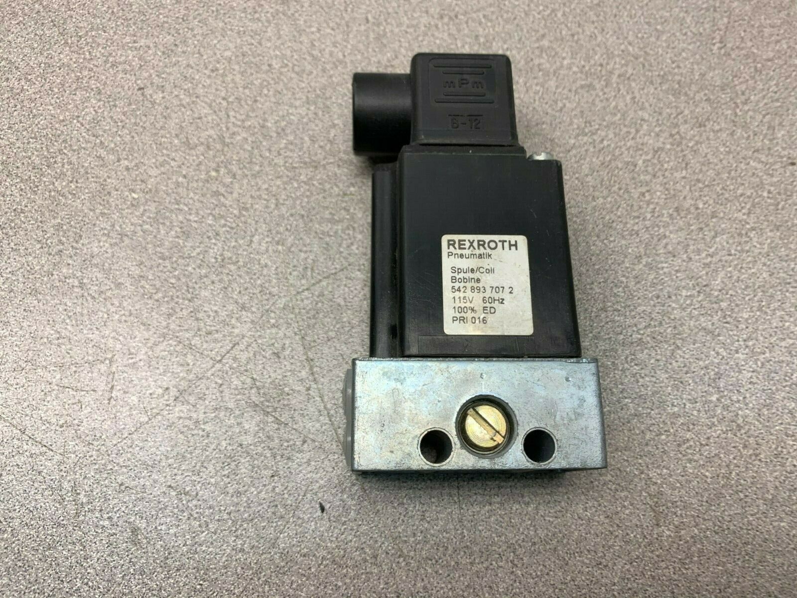 USED REXROTH SOLENOID VALVE 5428937072