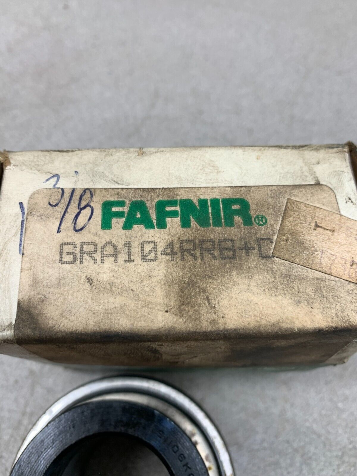 NEW IN BOX FAFNIR INSERT BEARING GRA104RRB+COL