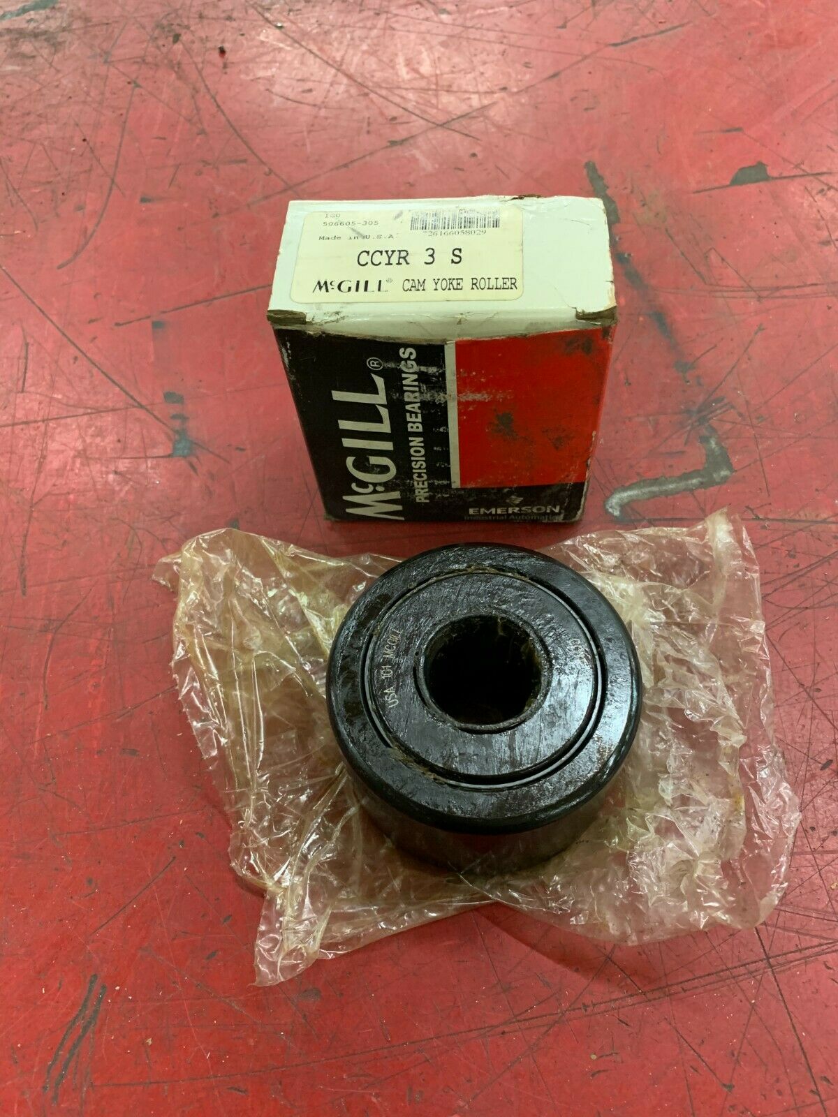 NEW IN BOX MCGILL CCYR3S CAM YOKE ROLLER CCYR 3 S