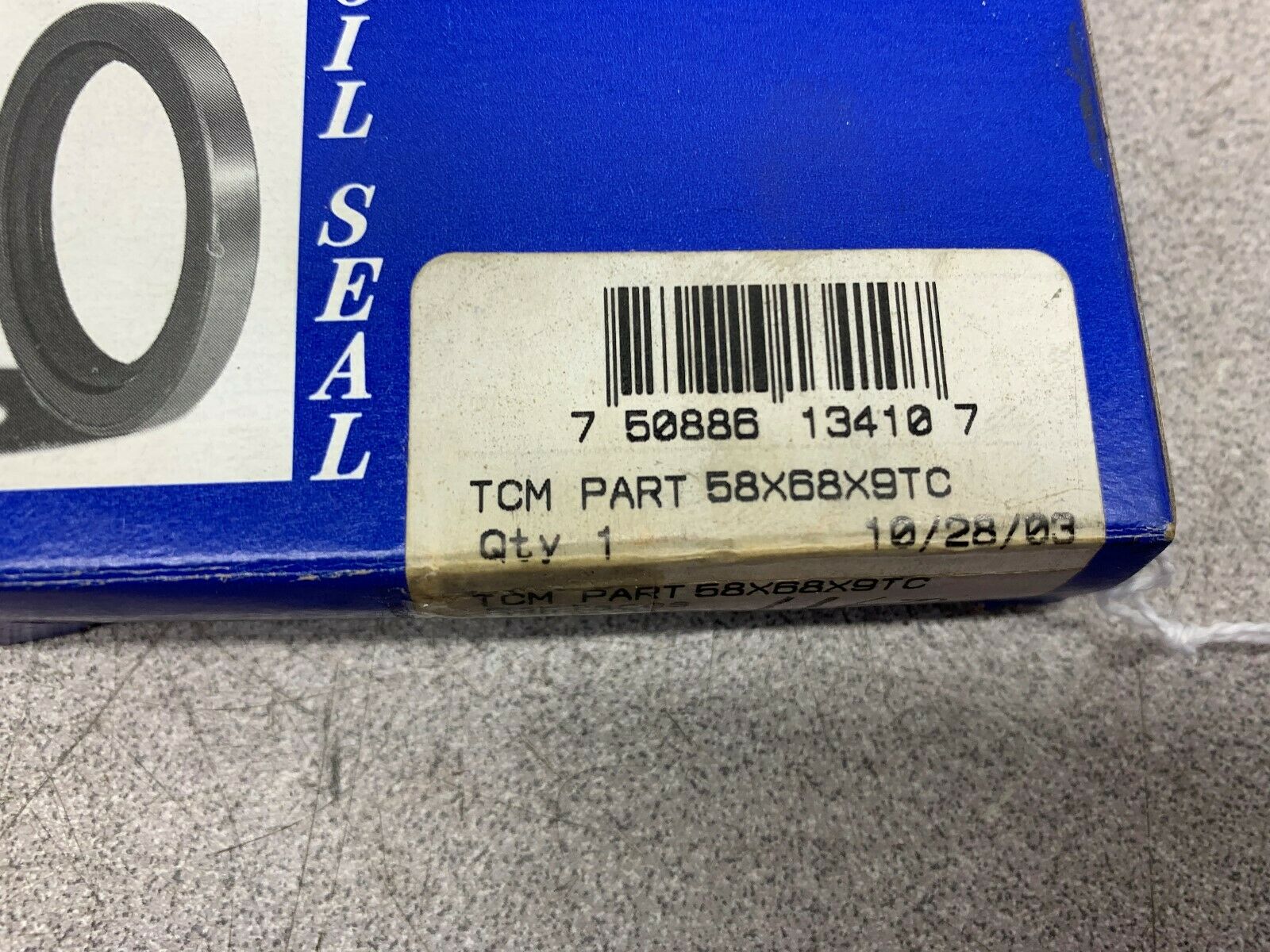 LOT OF 2 NEW IN BOX TCM OILSEAL 58X68X9TC