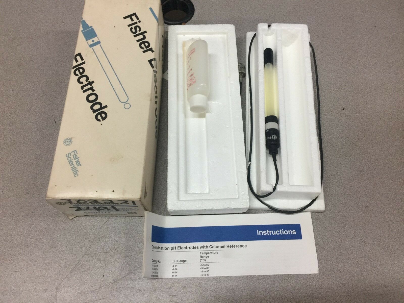 NEW IN BOX FISHER SCIENTIFIC COMBINATION PH ELECTRODES 18-620-300