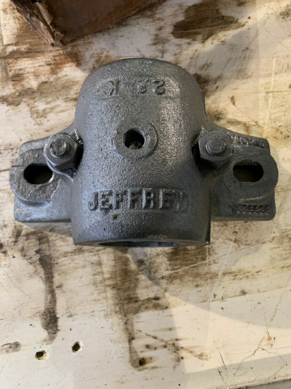 NEW JEFFREY SPLIT JOURNAL BEARING TYPE K 2-3/16" BORE 264162