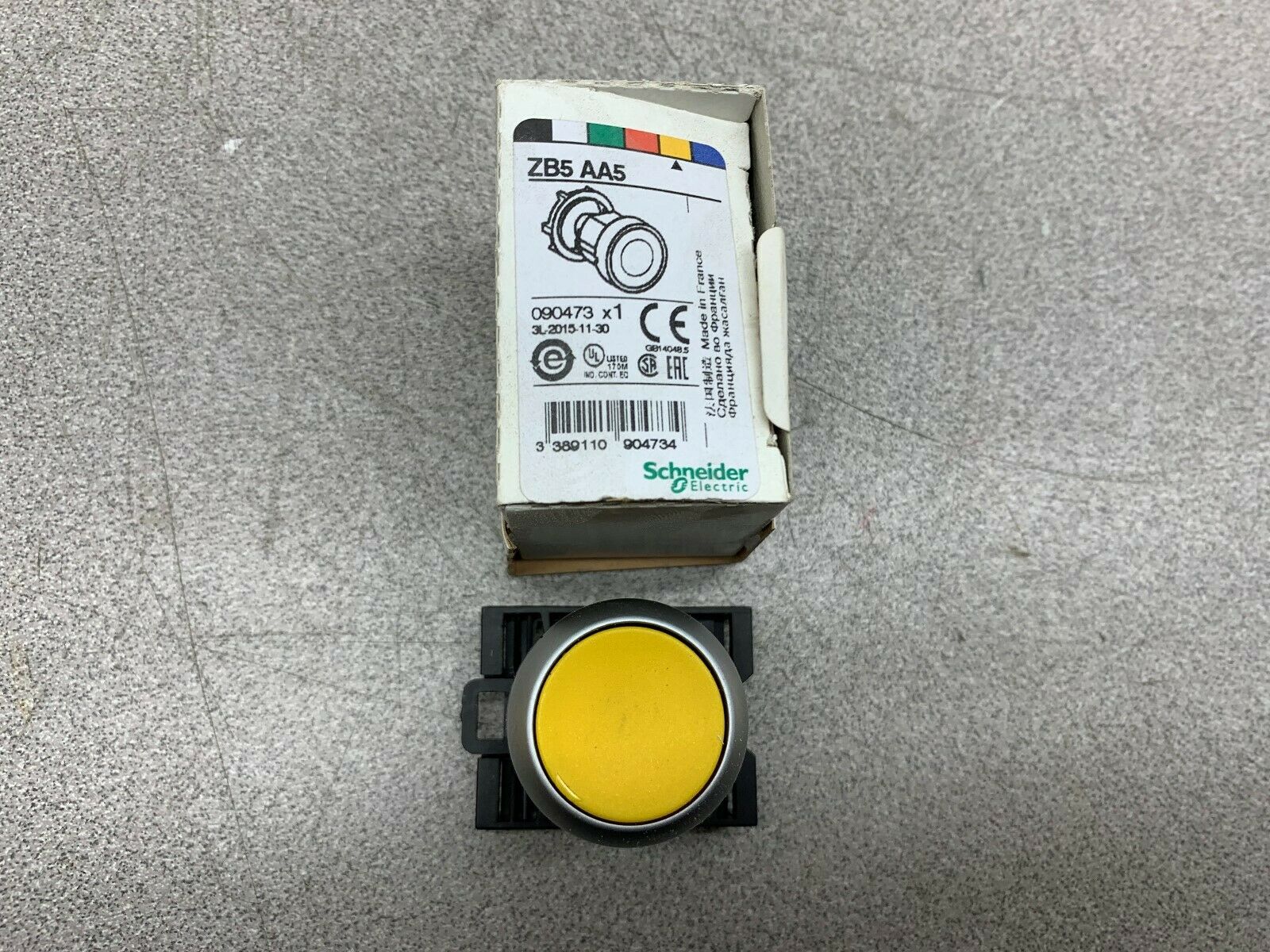 NEW IN BOX SCHNEIDER ELECTRIC PUSH BUTTON HEAD ZB5 AA5