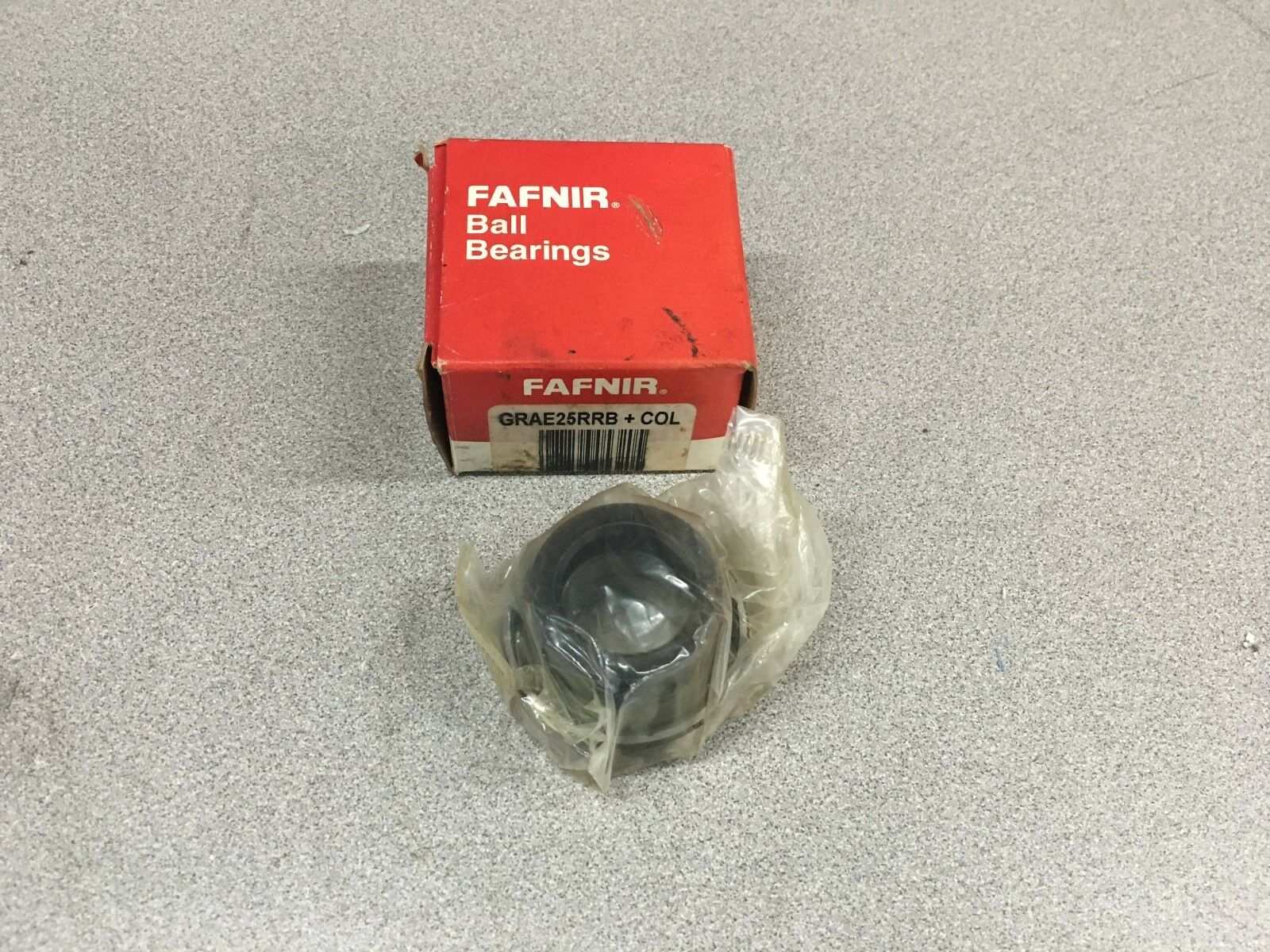 NEW IN BOX FAFNIR INSERT BEARING GRAE25RRB +COL