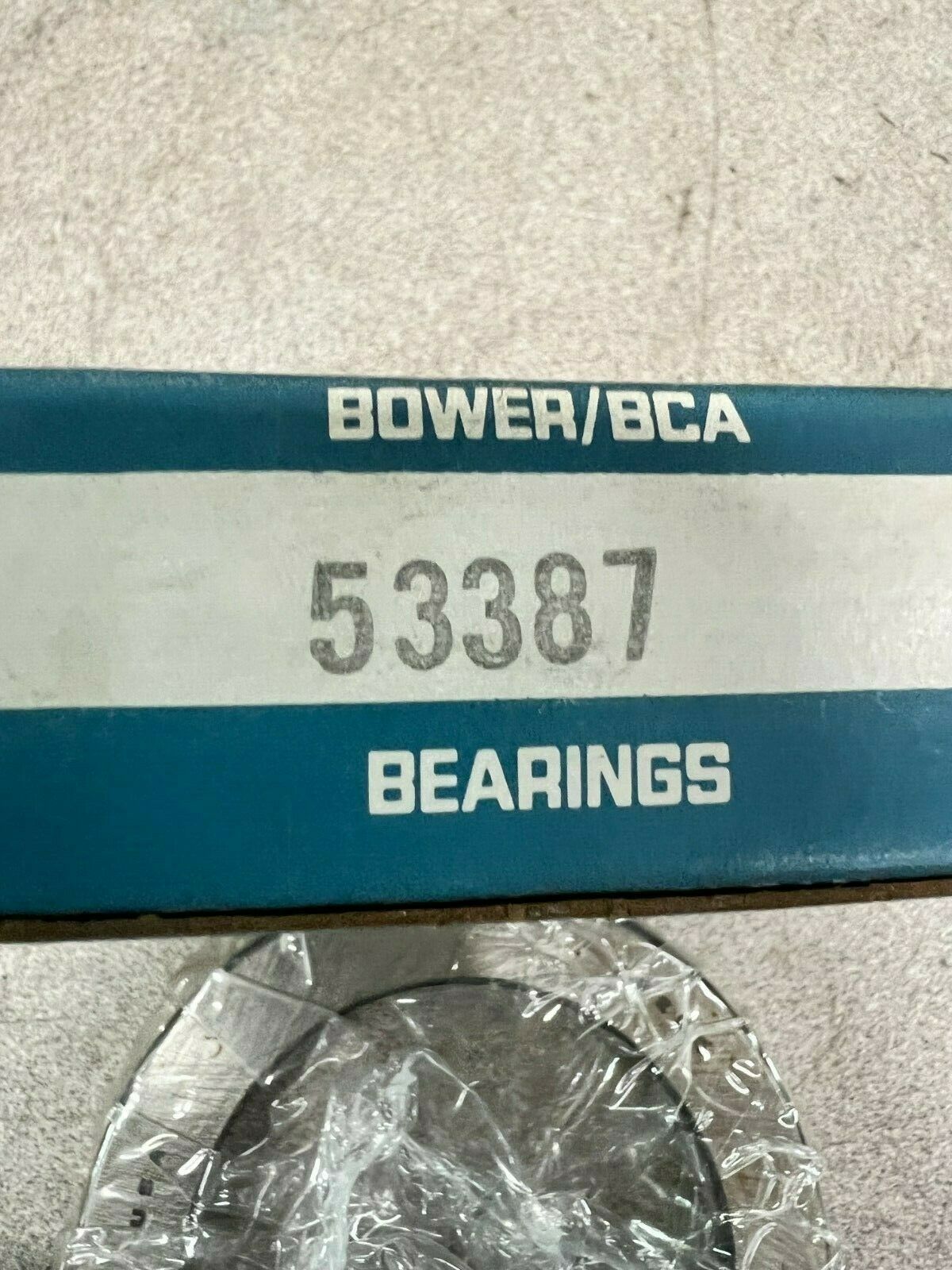 LOT OF 2 NEW IN BOX BOWER BEARING RACE 53387