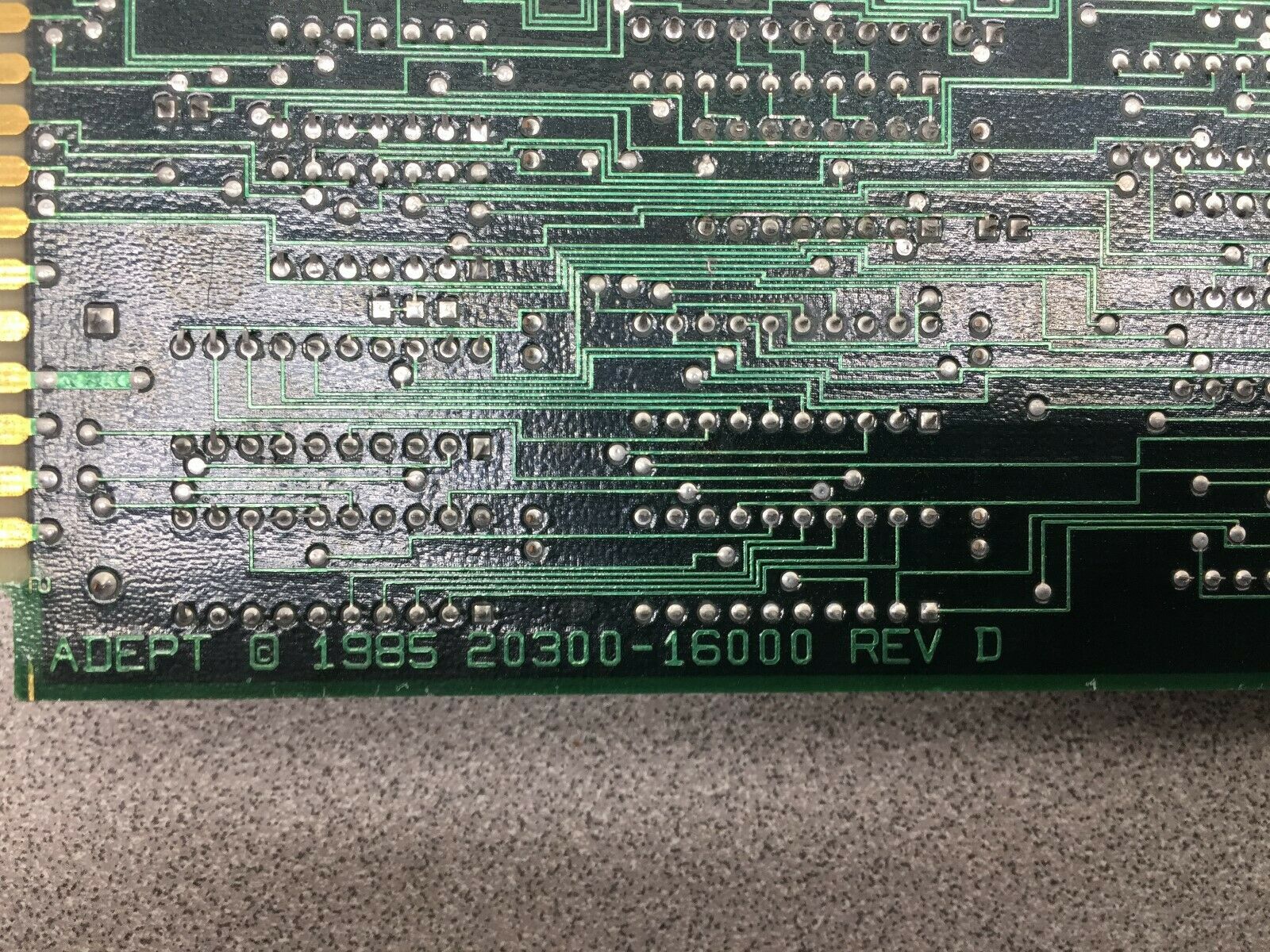 USED ADEPT PROCESSOR BOARD 20300-16000