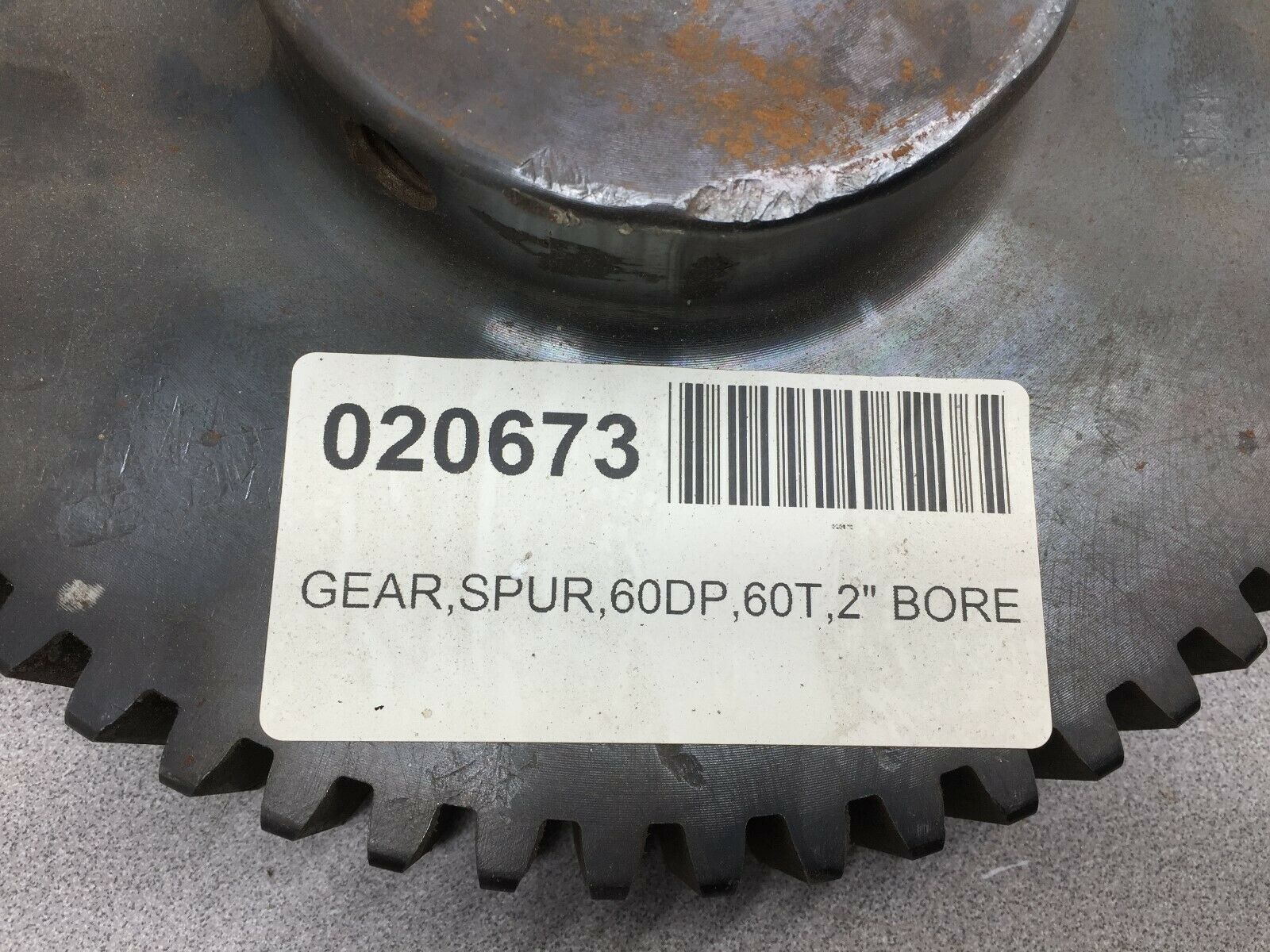 NEW NO BOX MARTIN 60DP  60T 2"BORE BULL GEAR S66014 1/4