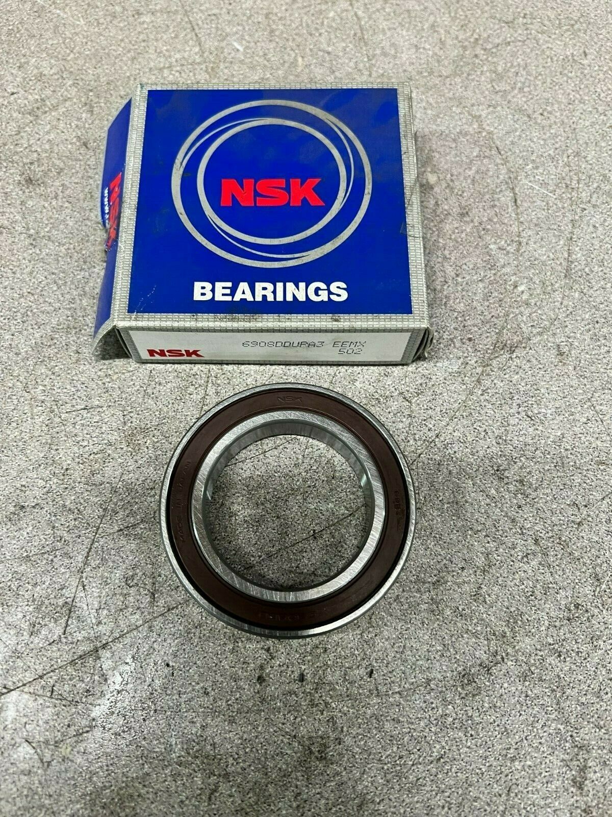 NEW IN BOX NSK 6908DU BALL BEARING 6908DDUPA3EEMX