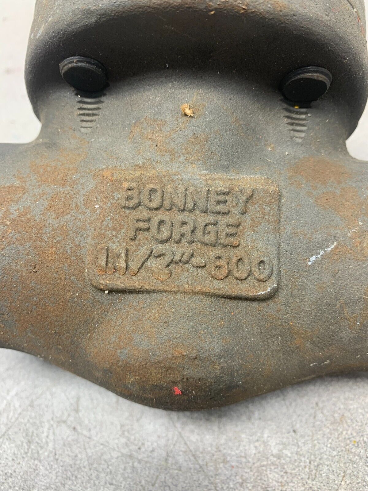 NEW BONNEY FORGE 1-1/2"-800 CHECK VALVE BODY A105 FIG. HL41 057687-0016