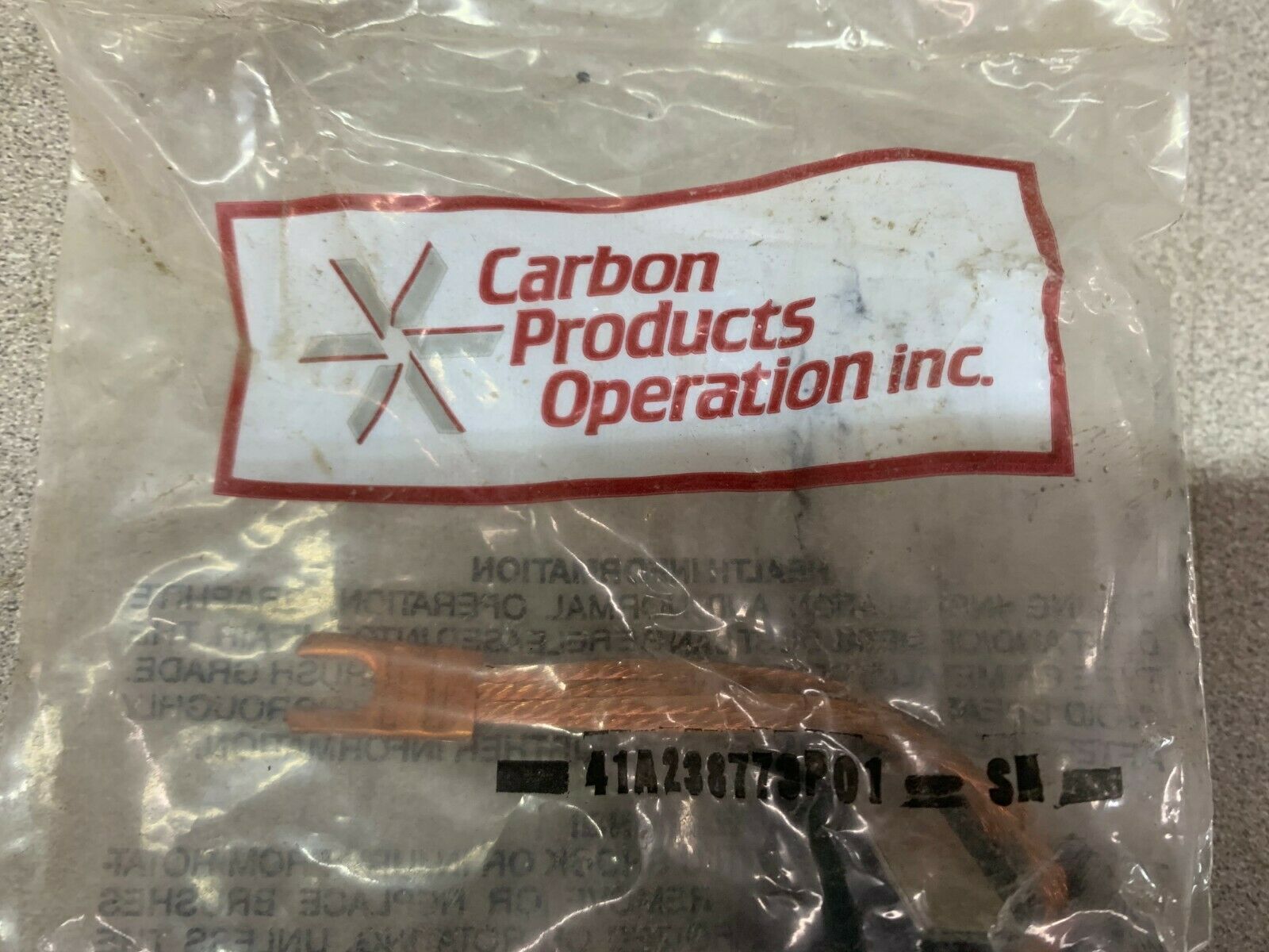 NEW IN BAG CORBON PRODUCTS MOTOR BRUSH 41A238773P01