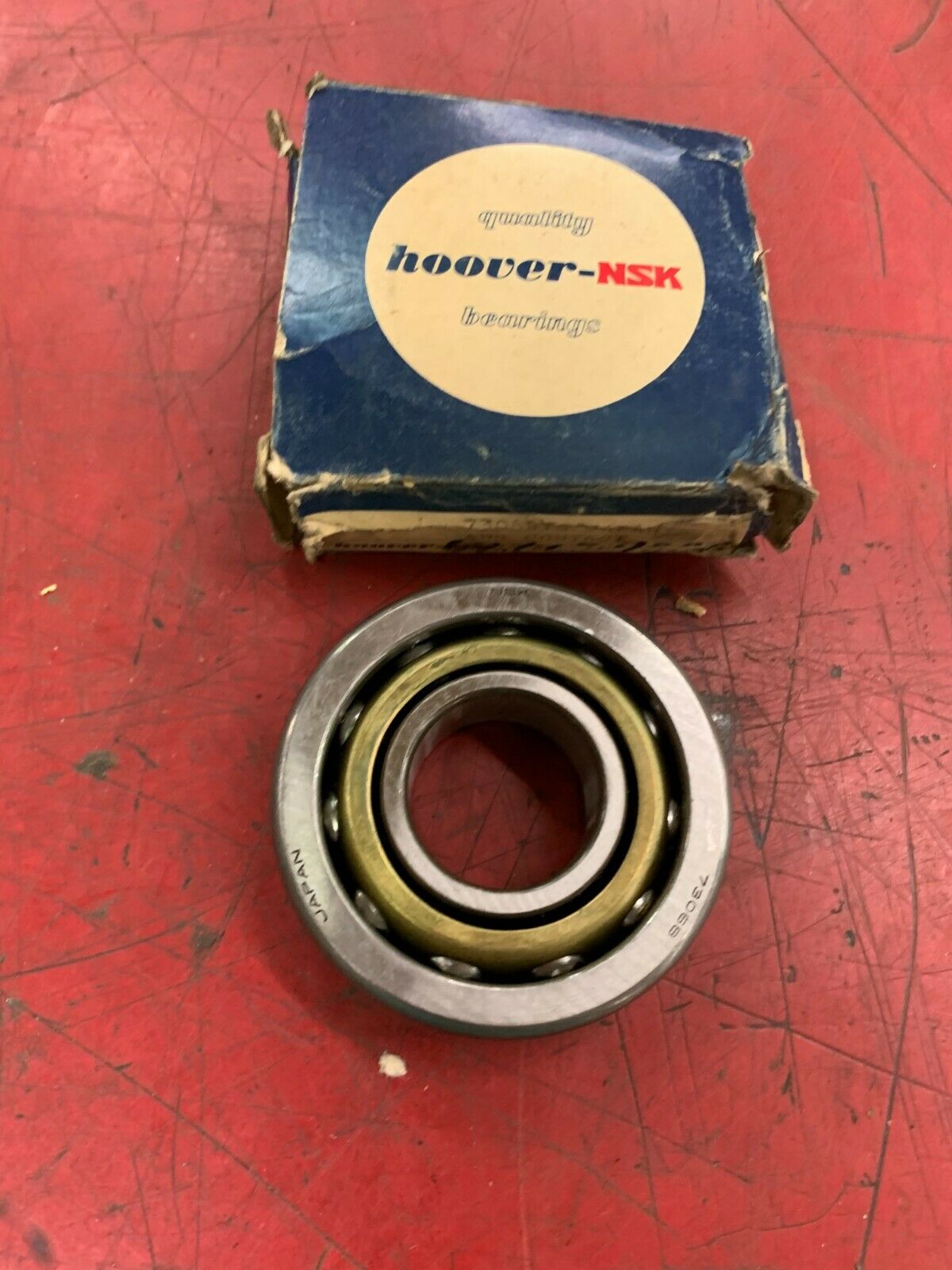 NEW IN BOX NSK CONTACT BEARING 7306B