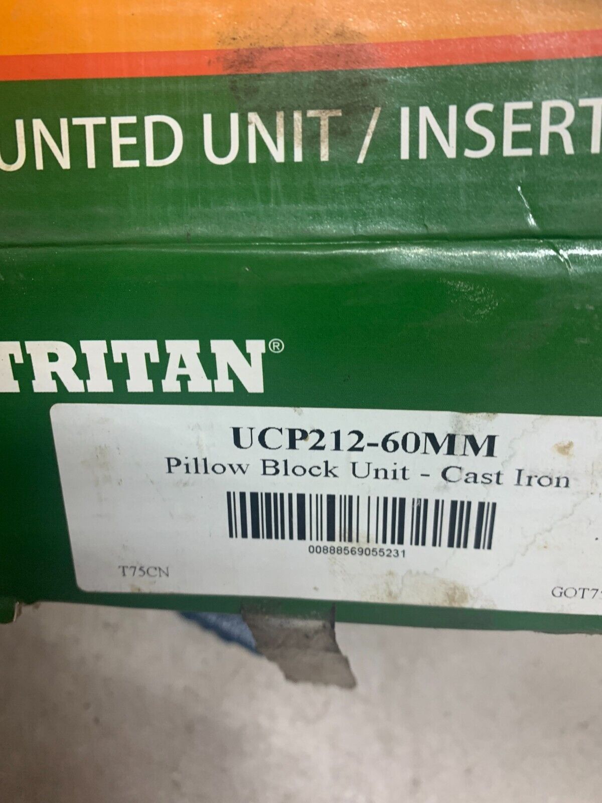 NEW TRITAN UCP212 60MM BORE BEARINGS LIMITED PILLOW BLOCK BEARING UCP212-60MM