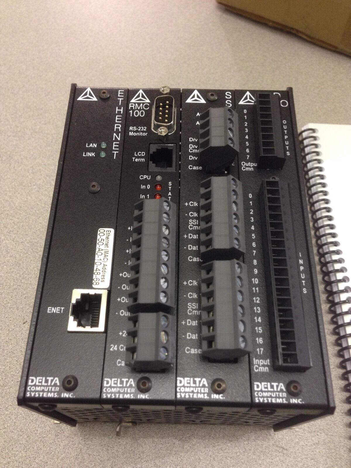 NEW IN BOX DELTA MOTION CONTROLLER RMC100-S1-D1-ENET