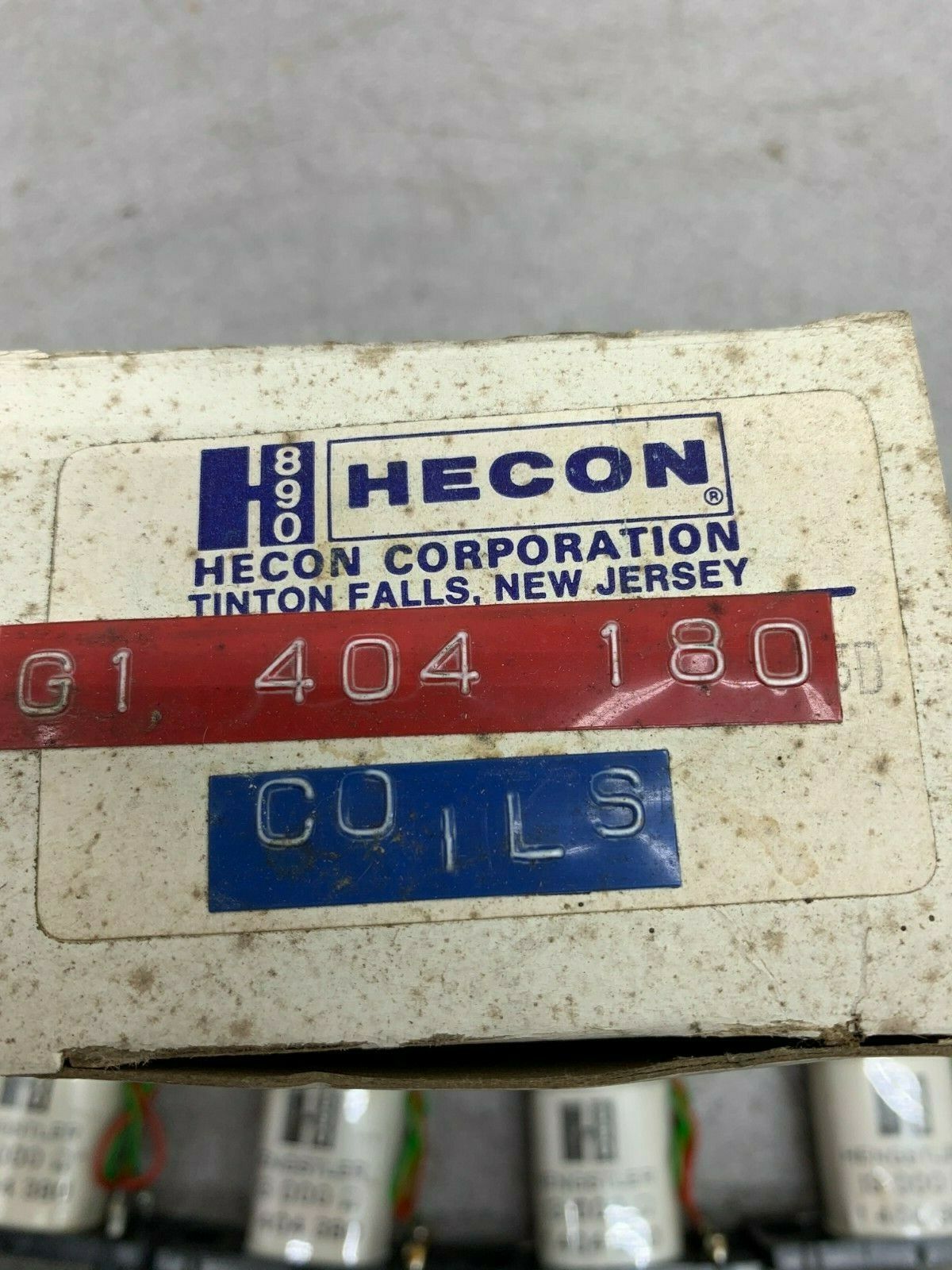 BOX OF 10 NEW IN BOX HECON COILS G1 404 180