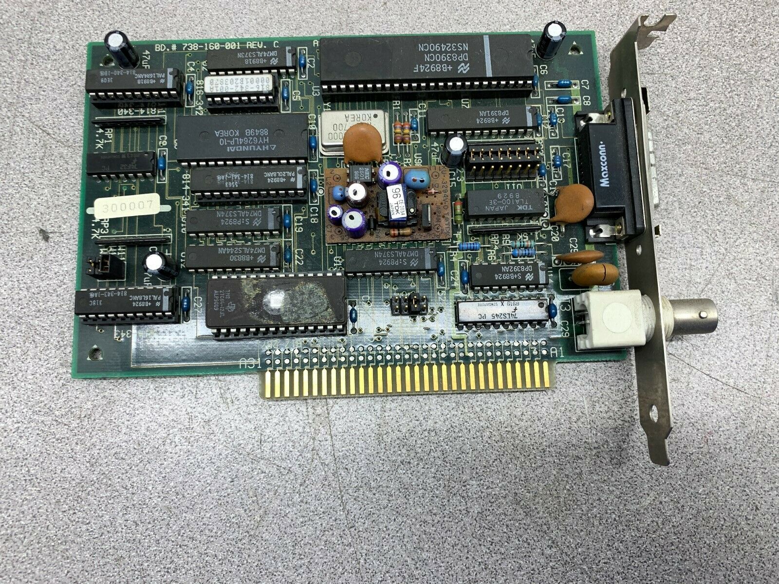 USED NOVELL CIRCUIT BOARD 738-160-001