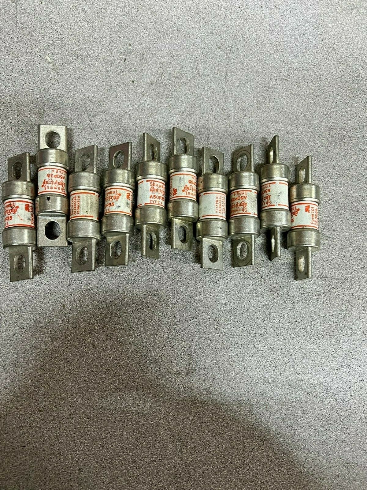 LOT OF 10 NEW NO BOX SHAWMUT FUSE A50P35