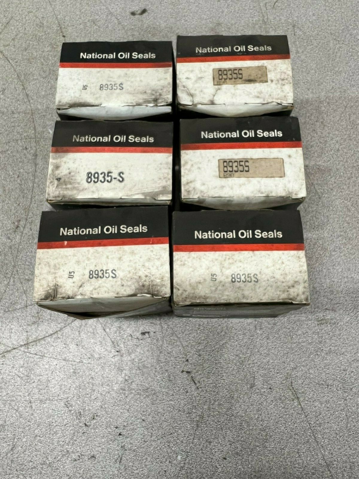 LOT OF 6 NEW IN BOX NATIONAL EXTENSION HOUSING SEAL 8935S