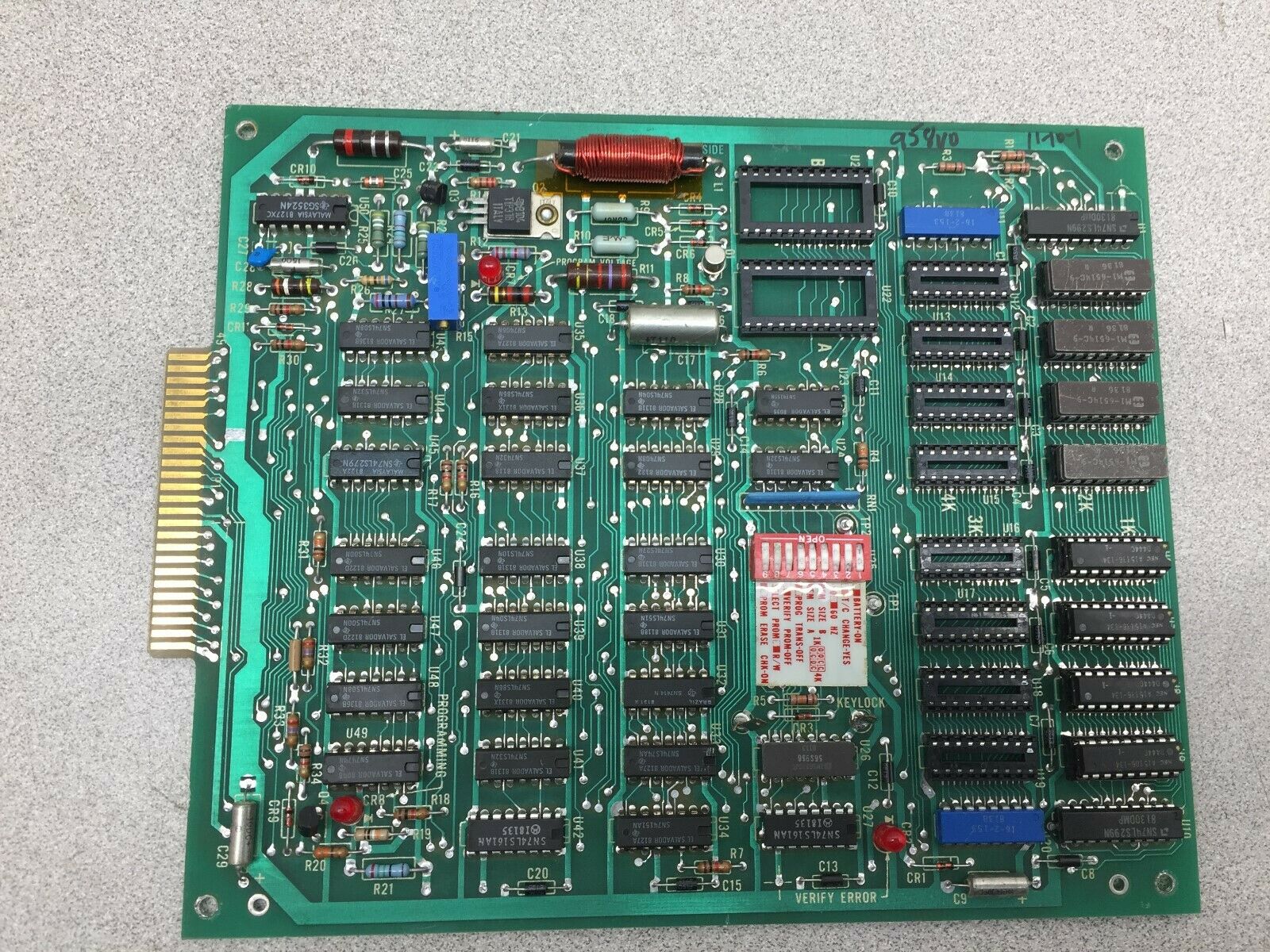 USED TEXAS INST CIRCUIT BOARD 2459002