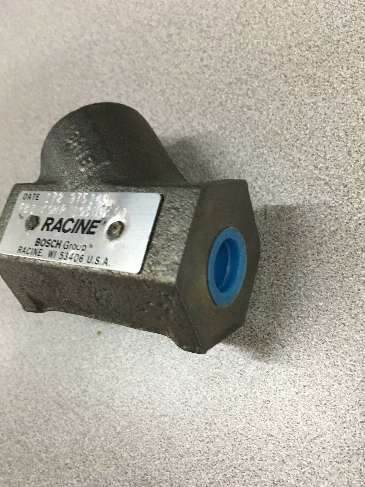 NEW BOSCH RACINE HYDRAULIC CHECK VALVE FB1 X0HP 103N675 01