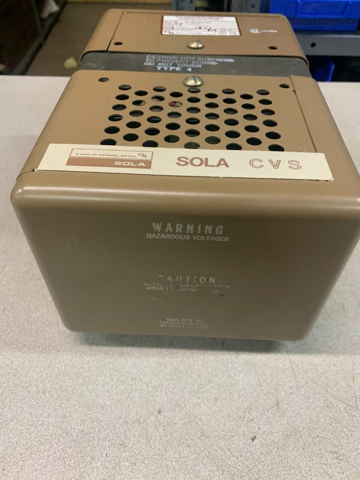 NEW NO BOX SOLA CONSTANT VOLTAGE TRANSFORMER 23-26-150