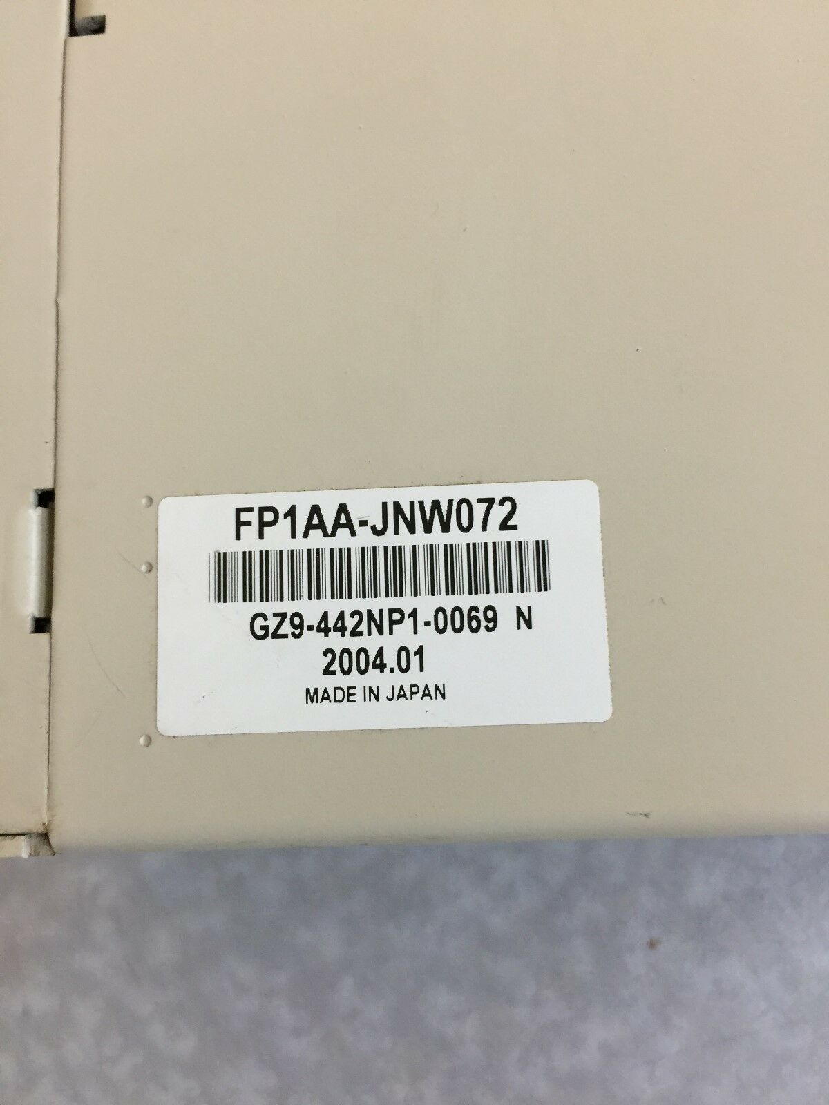 USED FUJI ELECTRIC POWER SUPPLY FP1AA-JNW072