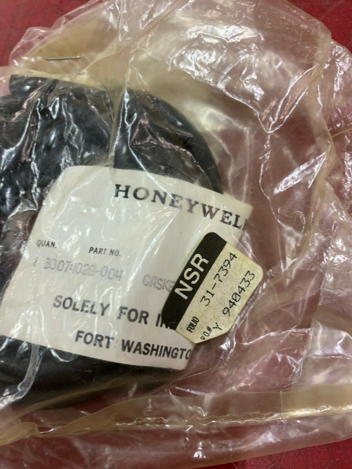 NEW IN BAG HONEYWELL GASKET 30074029-004