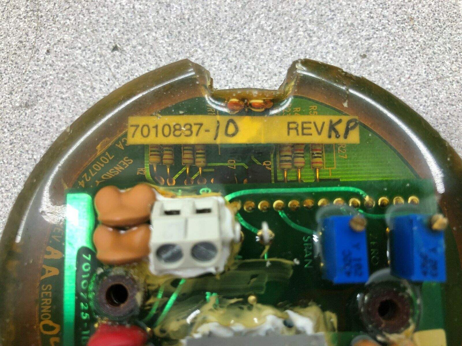 USED SENSIDYNE CIRCUIT BOARD 7010837-10 REV KP