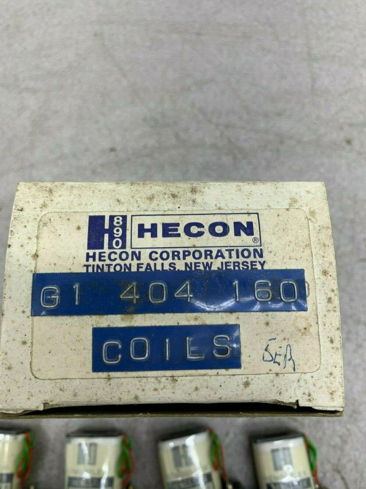 BOX OF 7 NEW IN BOX HECON COILS G1 404 160