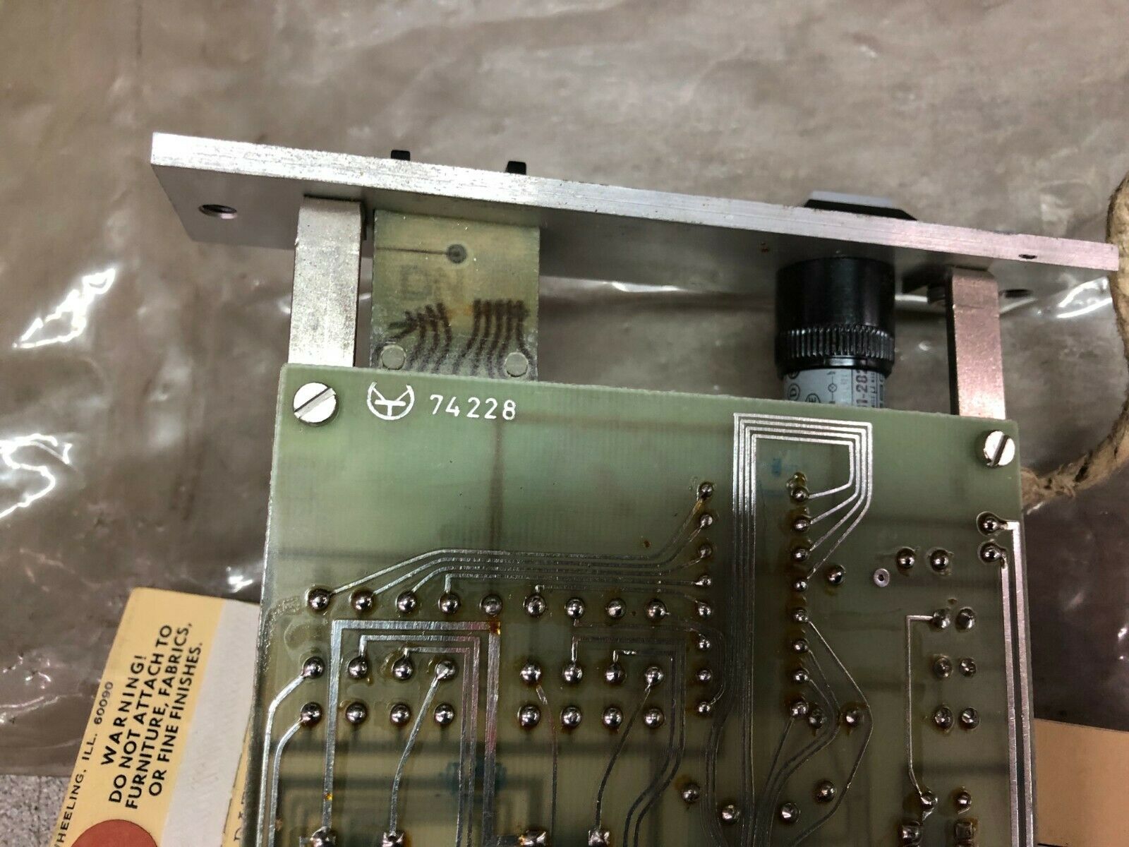 USED VENTILZEIT PROGRAMM CIRCUIT BOARD 3060-0017