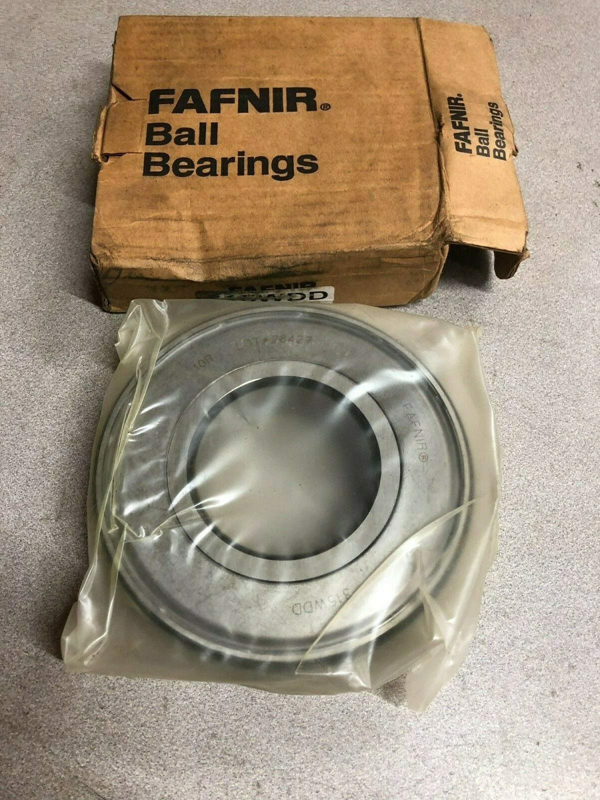 NEW IN BOX FAFNIR DOUBLE SHIELDED BALL BEARING 315WDD