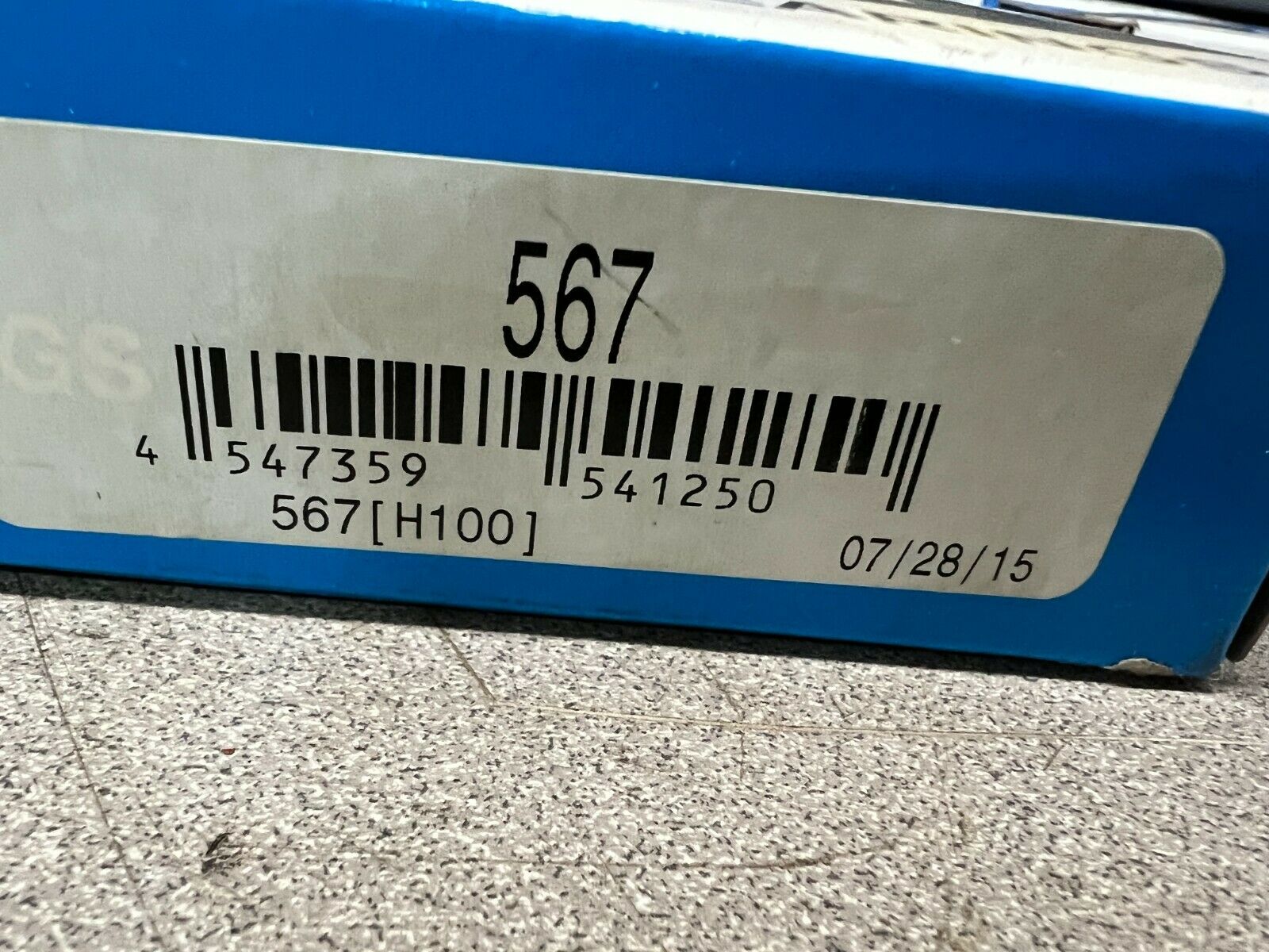 NEW IN BOX NTN ROLLER BEARING 567