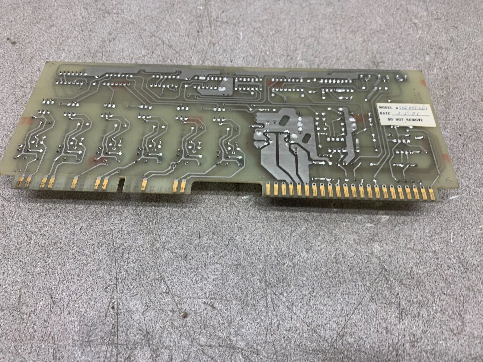 USED WELCO TECHNOLOGIES 71-077-051-001 WELC-TROL BOARD 502-045-001