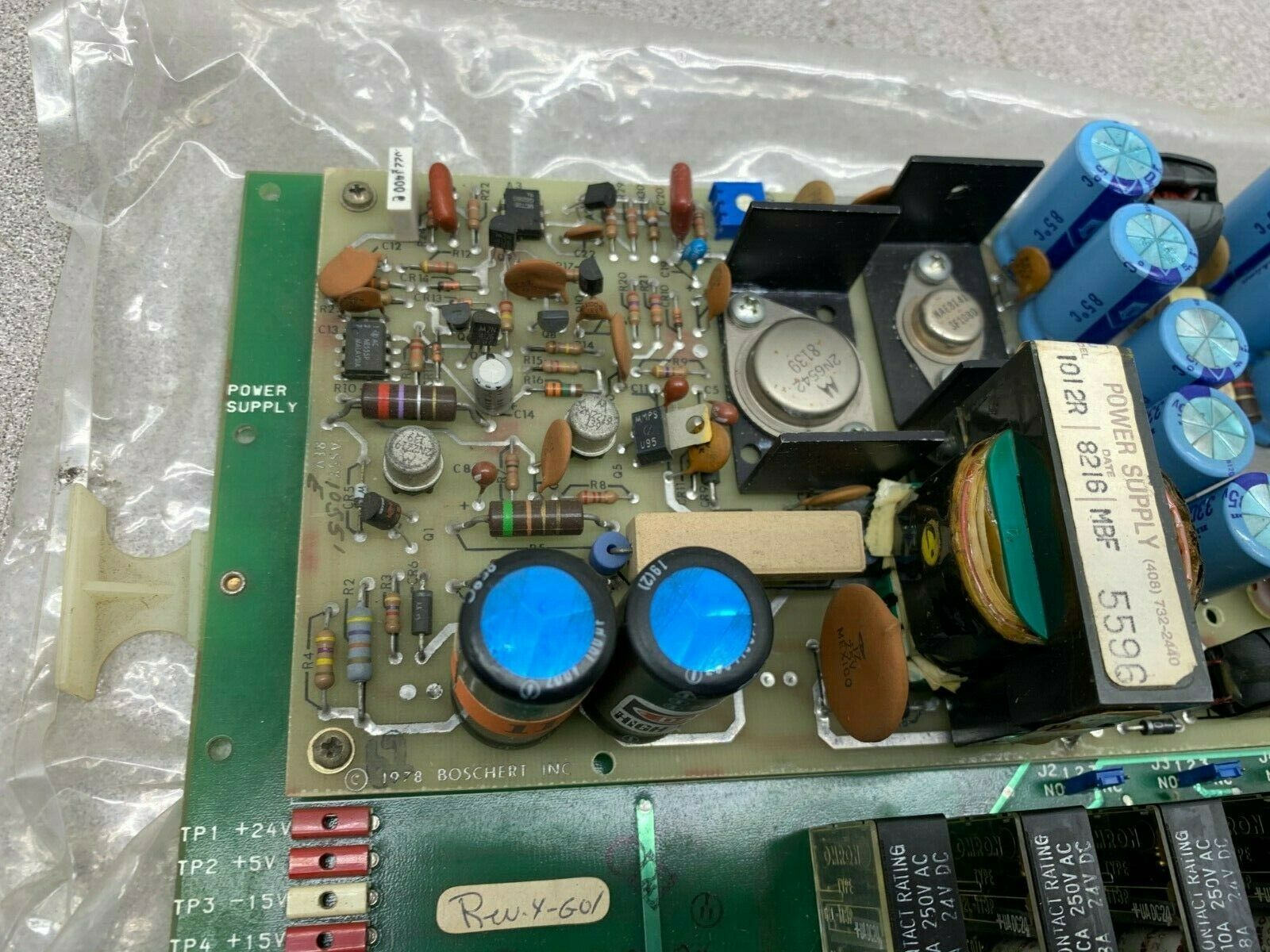 NEW NO BOX WESTINGHOUSE PC BOARD POWER SUPPLY ASSEMBLY 1504D72G01