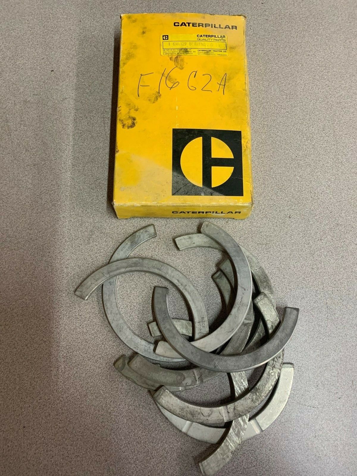 BOX OF 5 NEW IN BOX CATERPILLAR BEARING 1 6N4129