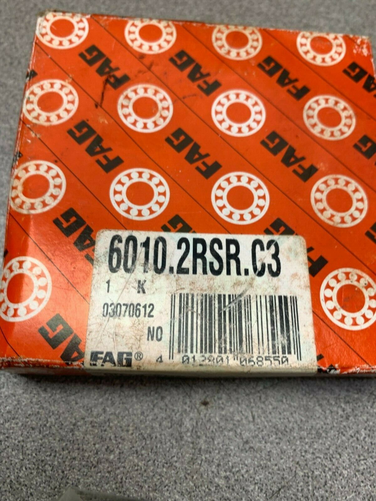 NEW IN BOX FAG BALL BEARING 6010.2RSR.C3