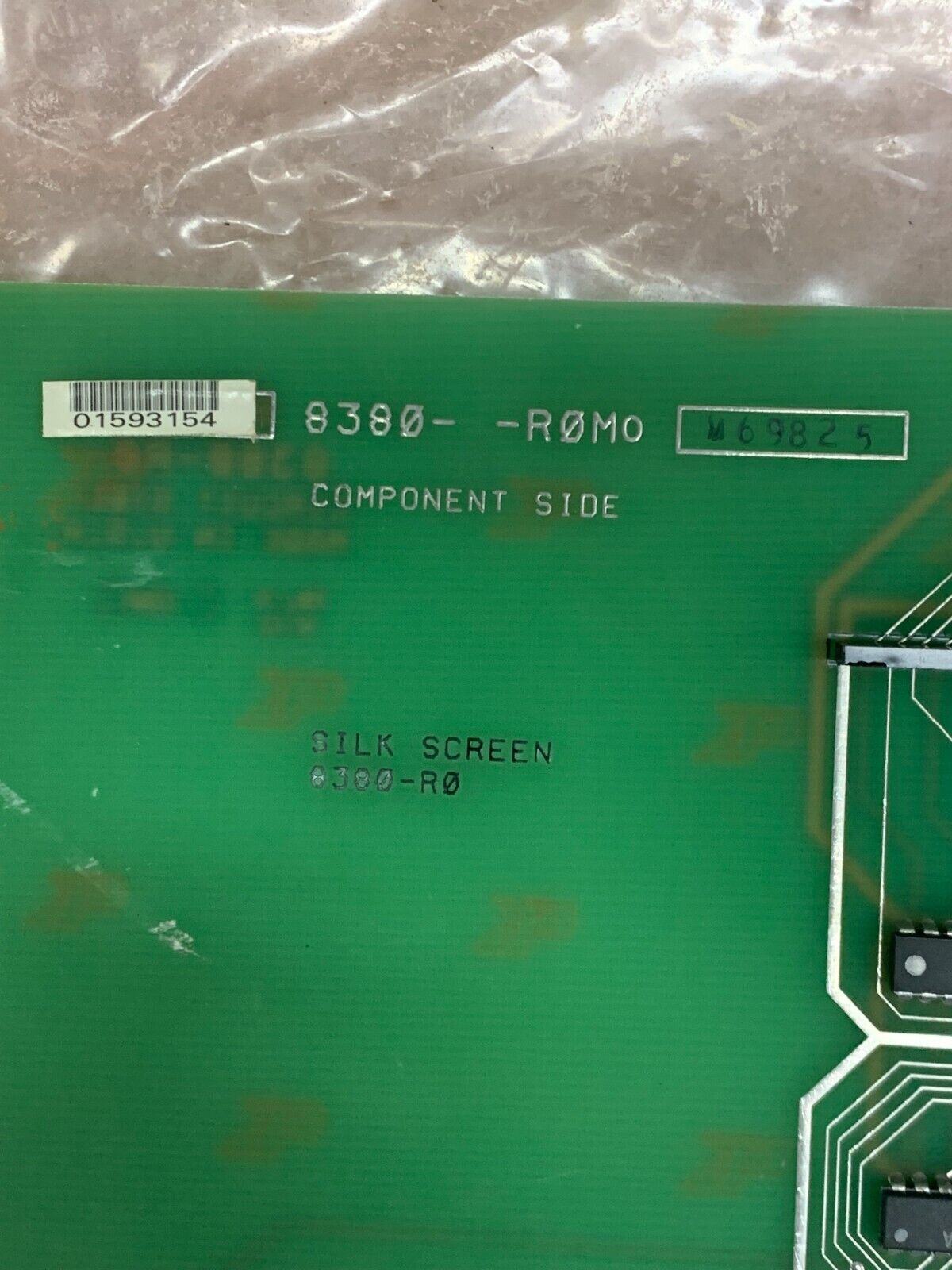 USED SILK SCREEN CIRCUIT BOARD 8380-R0