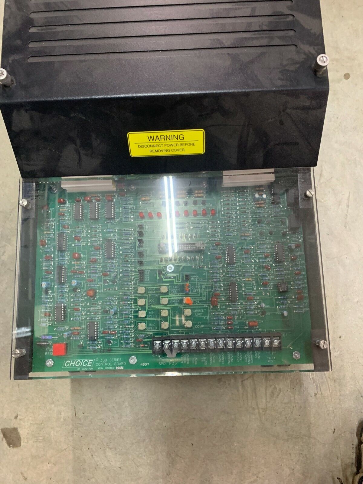 USED CAROTRON CHOICE D.C. MOTOR CONTROL CDC320-000