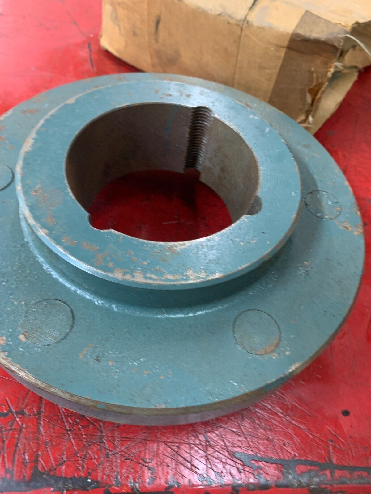 NEW IN BOX DODGE SIZE 8 TYPE H POLY-DISC COUPLING FLANGE 008047